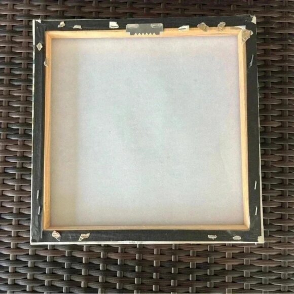 Tree picture on canvas with metallic accents. - Picture 4 of 5